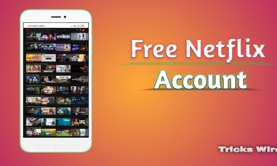 free netflix account and password