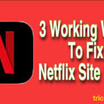 Fix Netflix Site Error