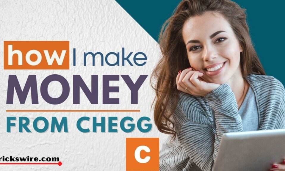 Earn money from chegg