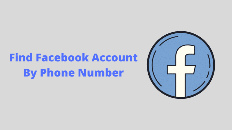 How To Find Facebook Account By Phone Number