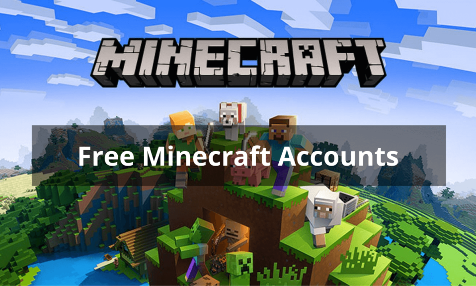 Comptes Minecraft gratuits