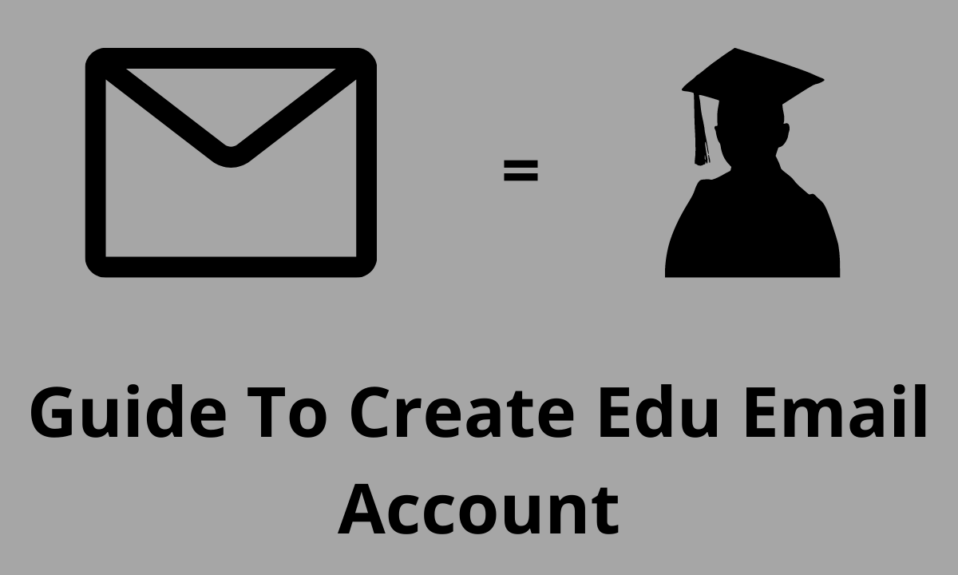 Create An Edu Email Account?