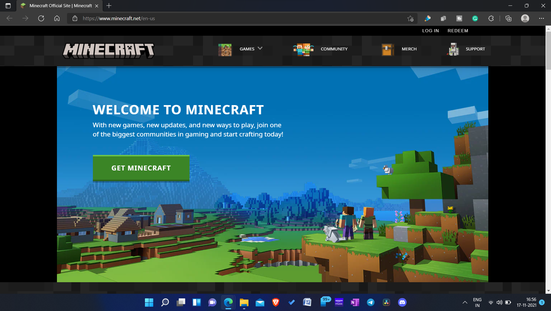 Бесплатный аккаунты minecraft. Майнкрафт в браузере.