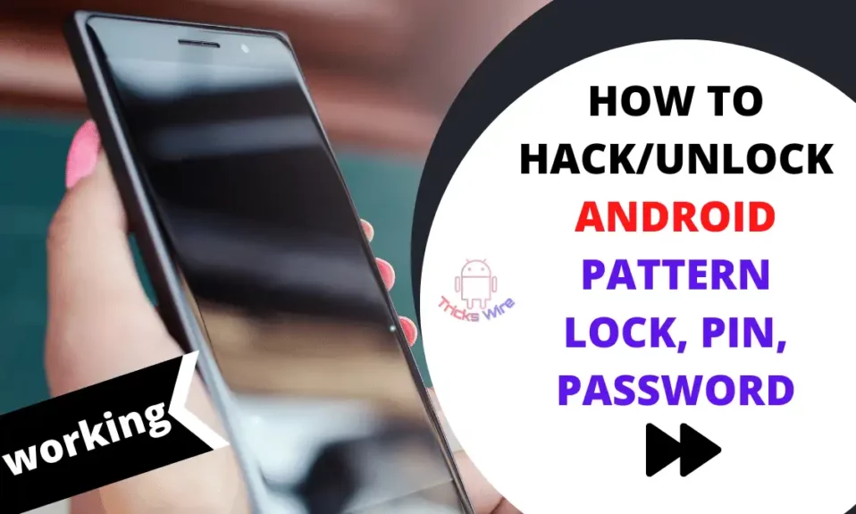 Hack Unlock Android Pattern Lock, PIN, Password